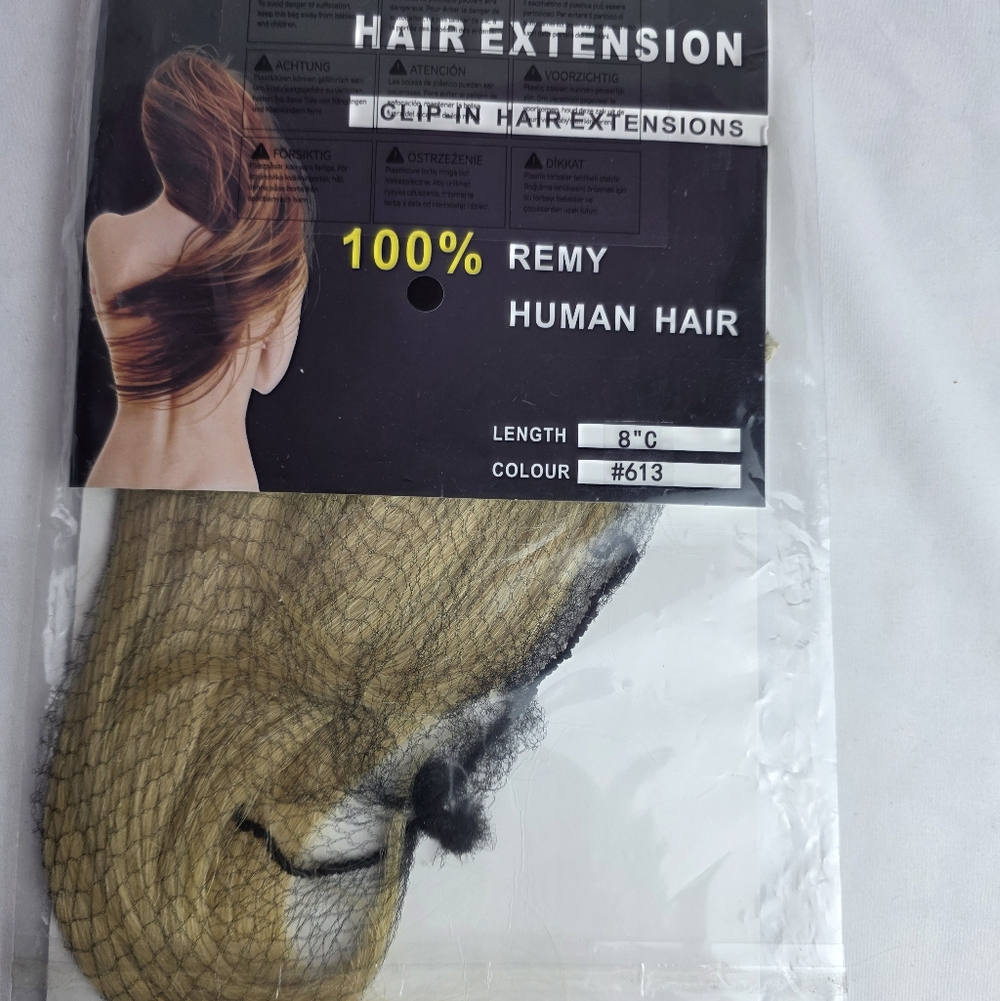 Remy Human Hair Extensions - Blonde